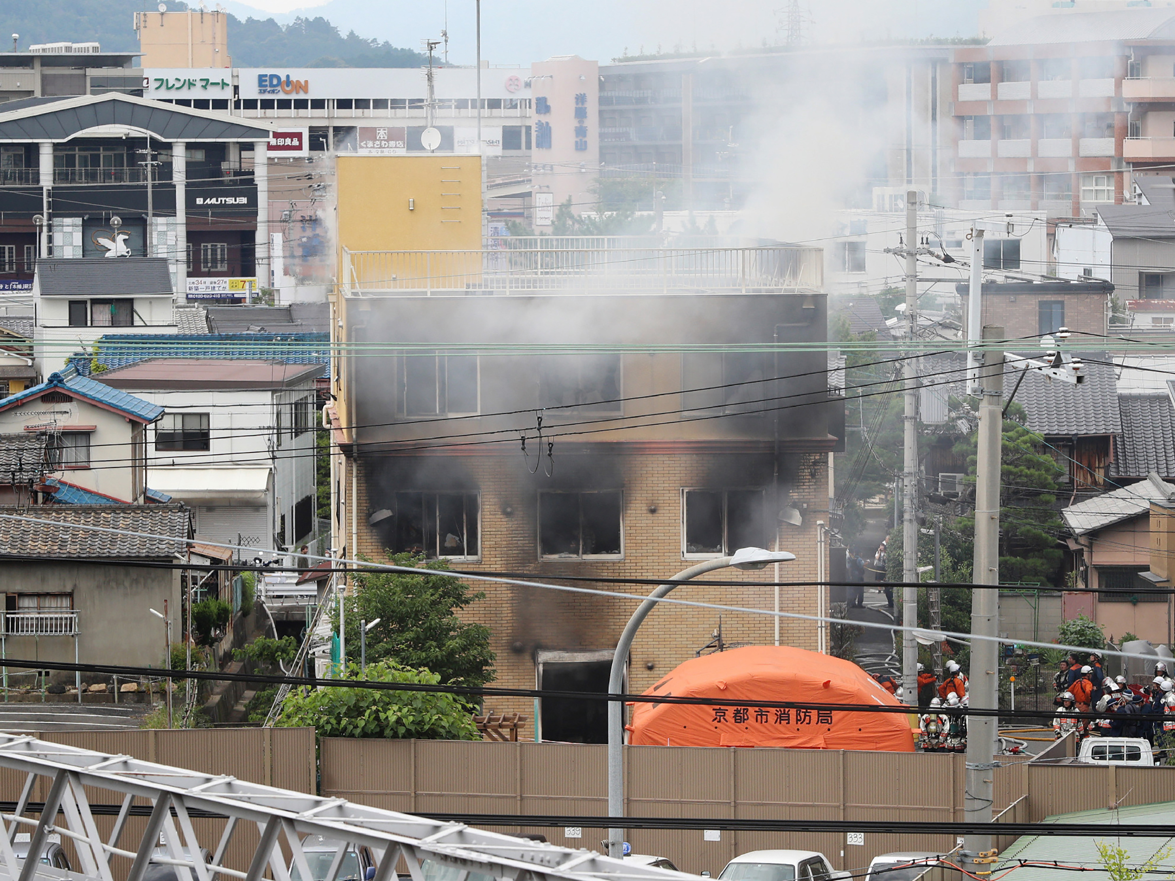 13 dead as K-On, Violet Evergarden and Silent Voice anime studio attacked  by an arsonist