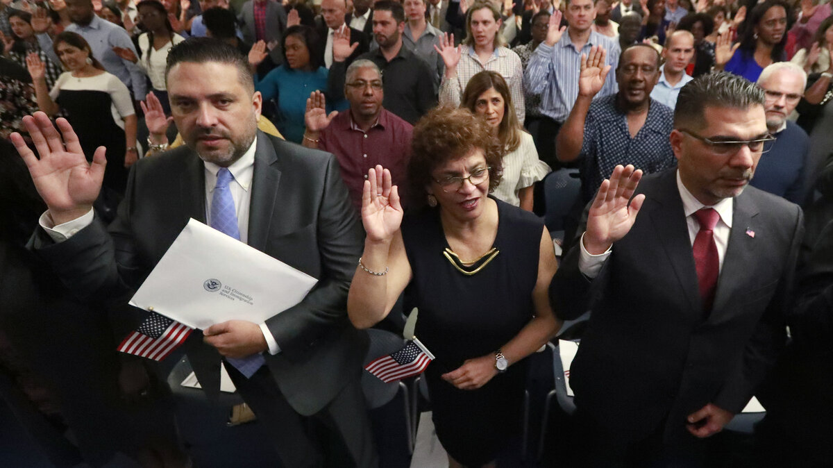 Trump admin. changing citizenship test