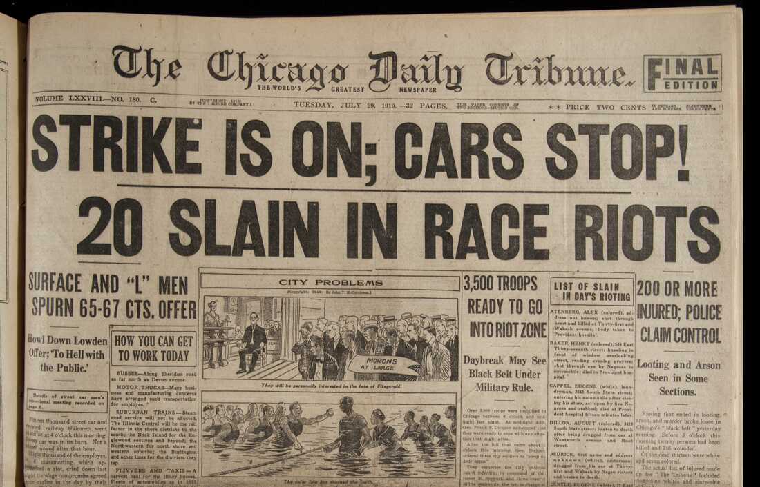 Red Summer In Chicago 100 Years After The Race Riots Code