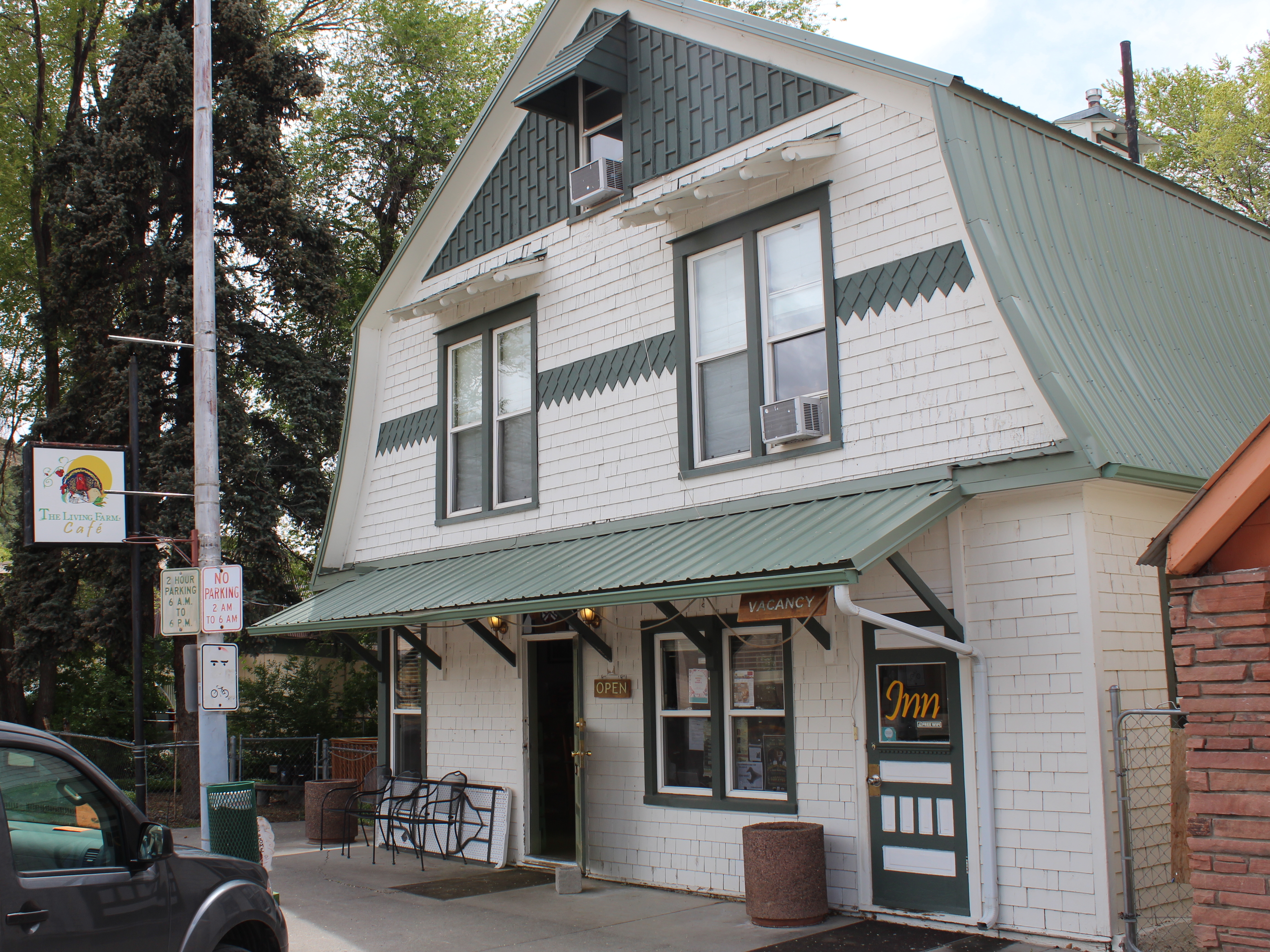 Living Farm Cafe in downtown Paonia was forced to close for several days during the town's ongoing water shortage.