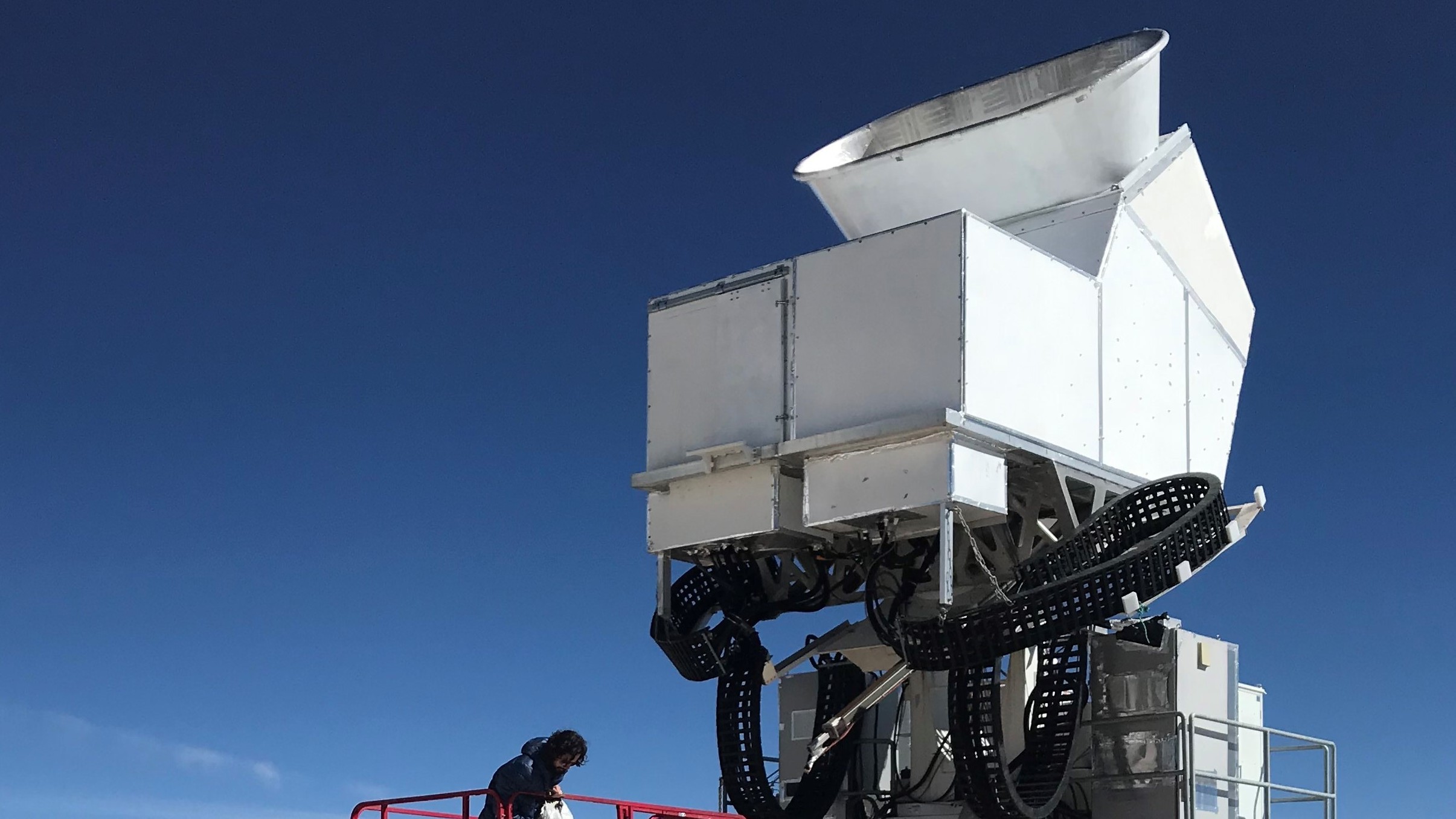 Telescope In Chile's Mountains Looks For Signals To Explain How The