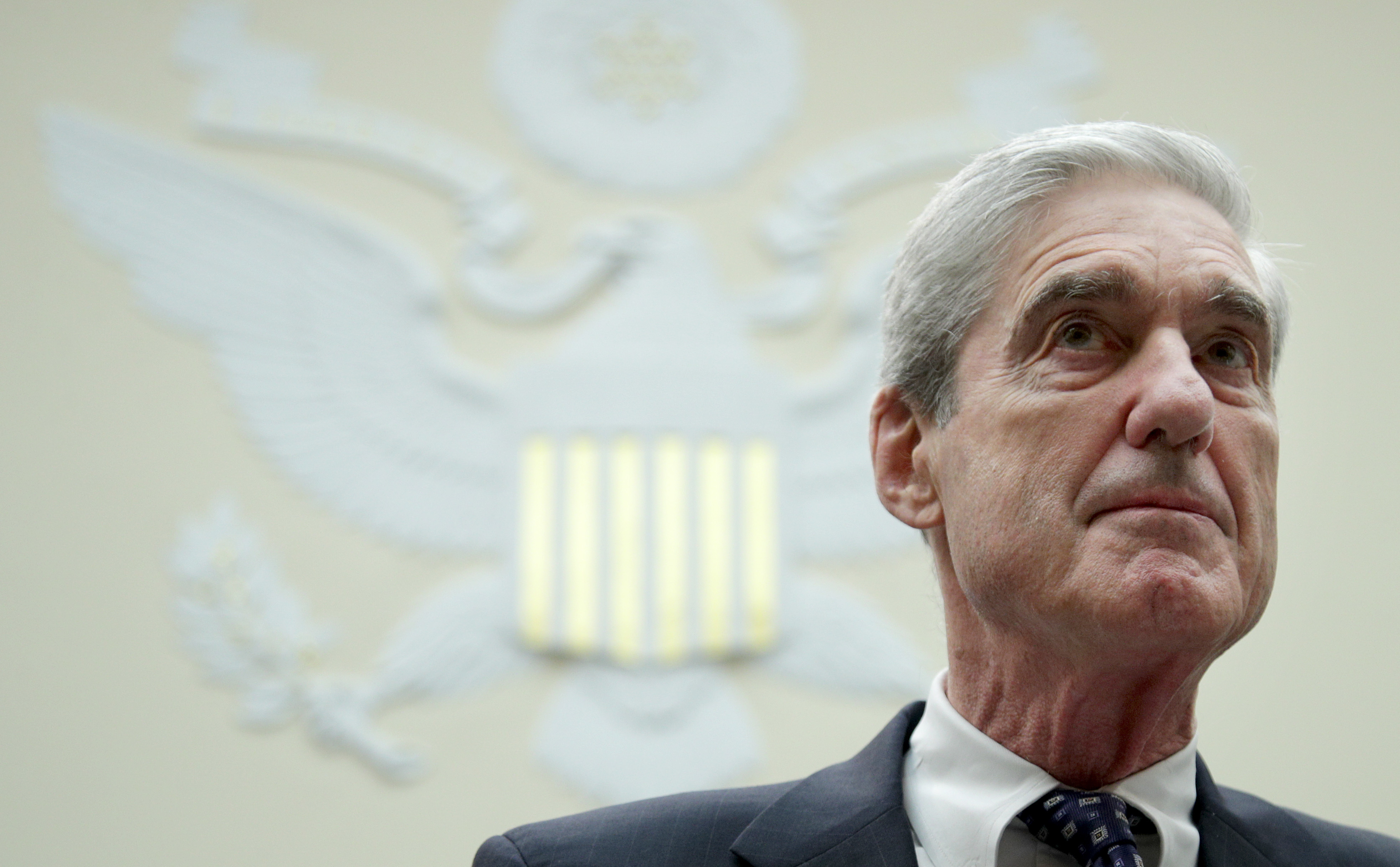 Former special counsel Robert Mueller arrives for testimony before the House intelligence committee on Wednesday, his second hearing of the day. It's unclear what impact his long-sought testimony will have. (Getty Images)