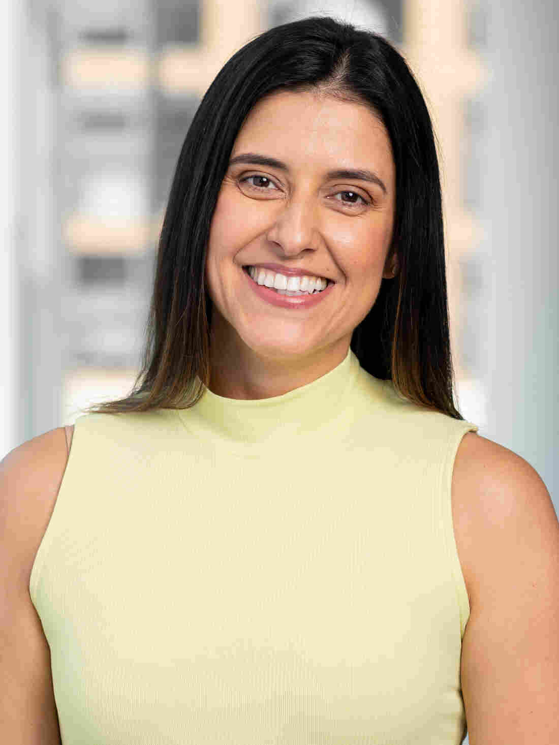 Monika Evstatieva, photographed for NPR, 27 July 2019, in Washington DC.