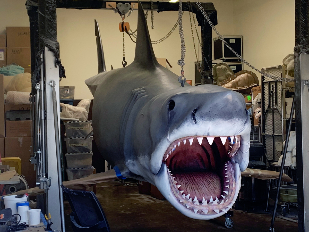 Last Replica Shark From 'Jaws' Gets Makeover From Effects ...