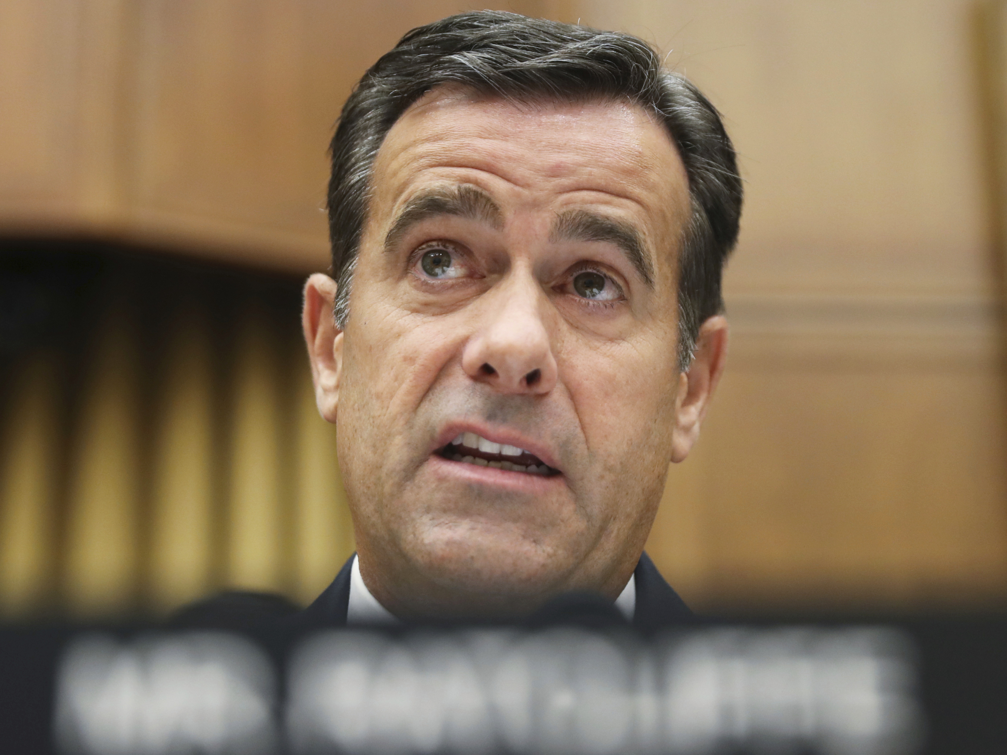 Rep. John Ratcliffe, R-Texas, won't be President Trump's nominee to serve as director of national intelligence after all, Trump said on Friday.