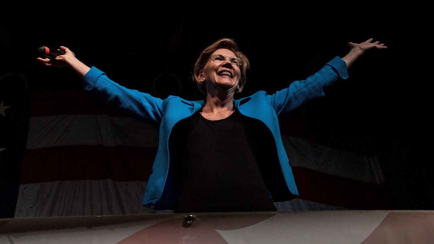 Elizabeth Warren Gets Personal On The Trail