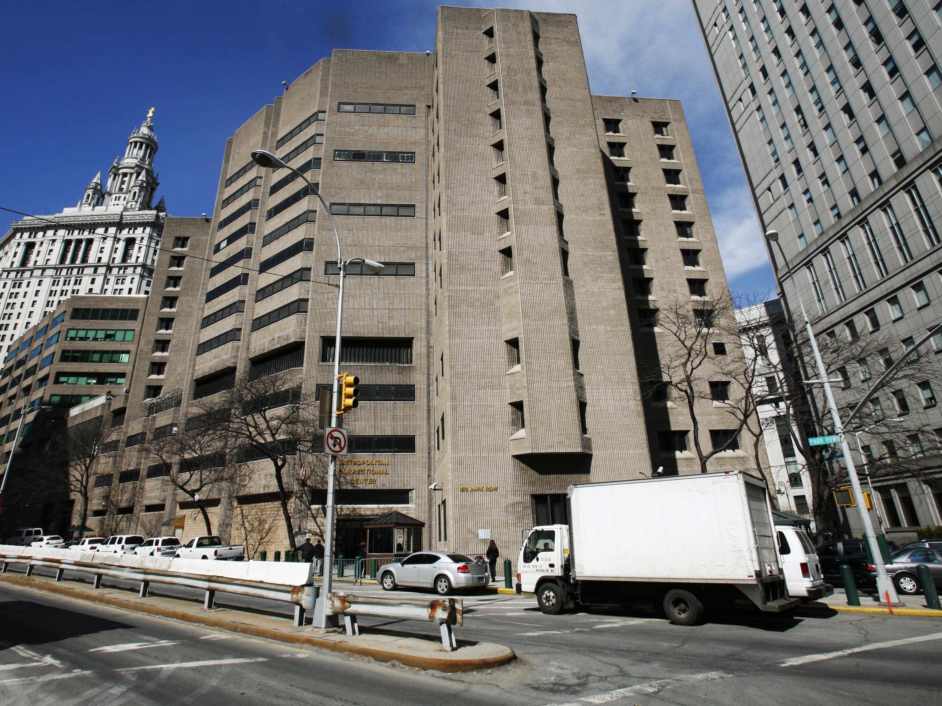The warden of the Metropolitan Correctional Center in New York City has been reassigned and two others suspended pending official investigations, the Justice Department said. (ASSOCIATED PRESS)