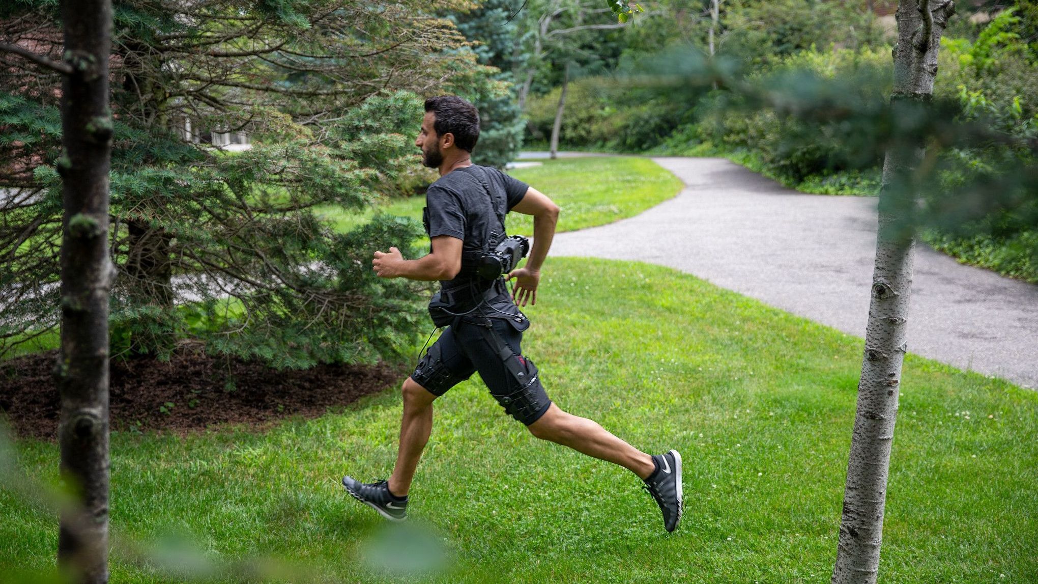 Image showcasing Exosuit Boosts A Wearer's Endurance While Walking And Running : Shots ...