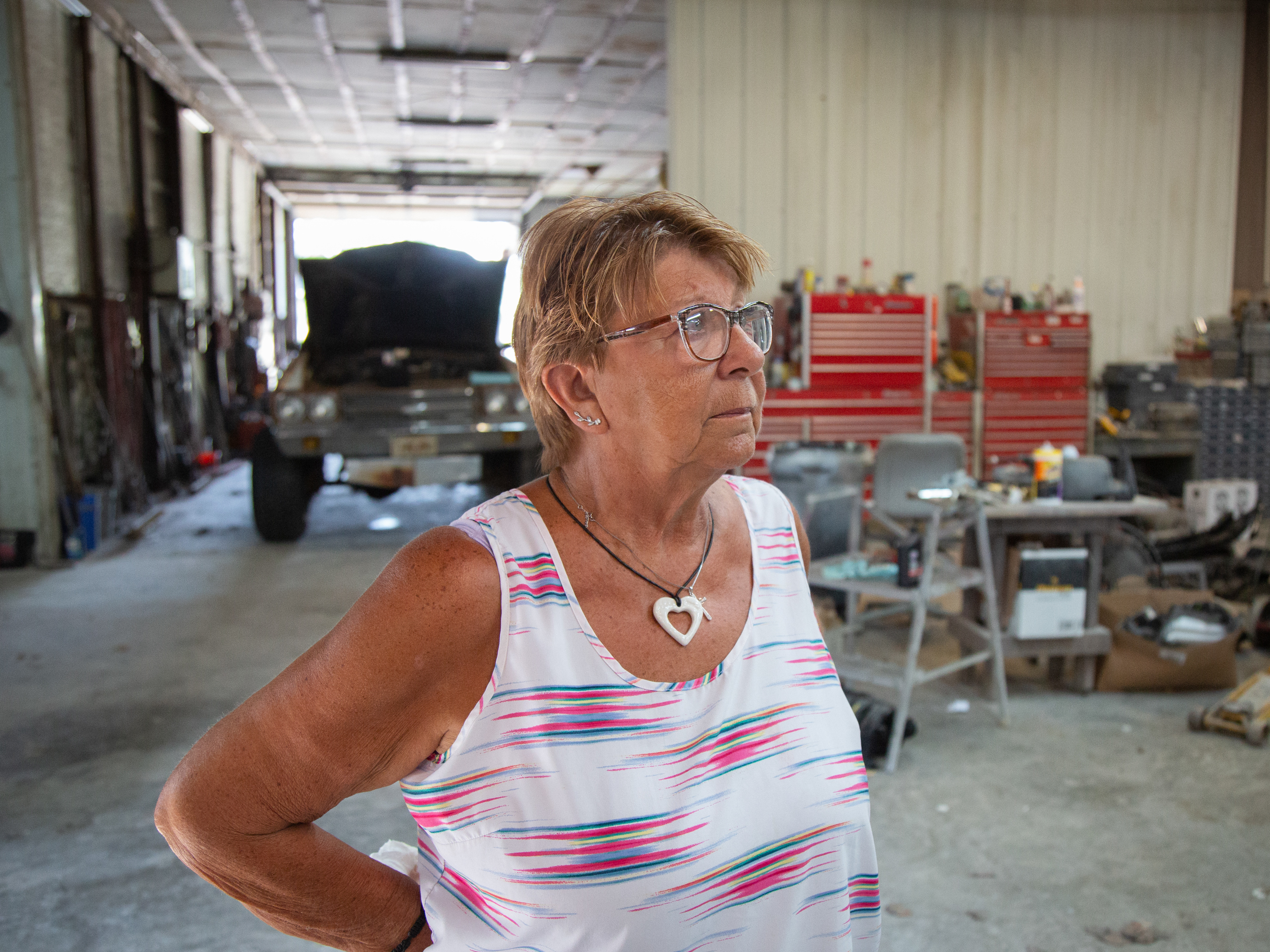 No Mercy: After The Hospital Closes, How Do People Get Emergency Care? 1 Linda Findley's husband, Robert, opened Findley Body Repair in 1975. Linda says she doesn't know what she's going to do with the Fort Scott, Kan., business. She kept two workers on for six weeks after Robert's death to close out active orders. "I guess I'll have to have an auction someday," Findley says.