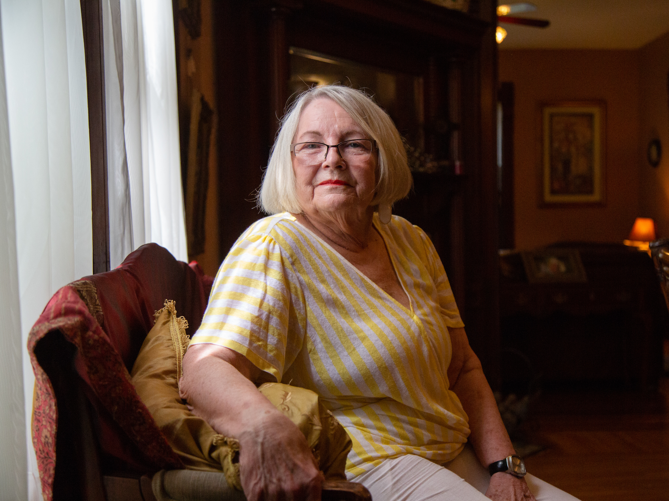 No Mercy: After The Hospital Closes, How Do People Get Emergency Care? 2 During 18-day gap in ER services, Barbara Woodward slipped on ice outside a downtown Fort Scott business. She was driven 30 miles out of town of care. "I thought to myself that the back of the ambulance isn't as comfortable as I thought it would be," Woodward says.
