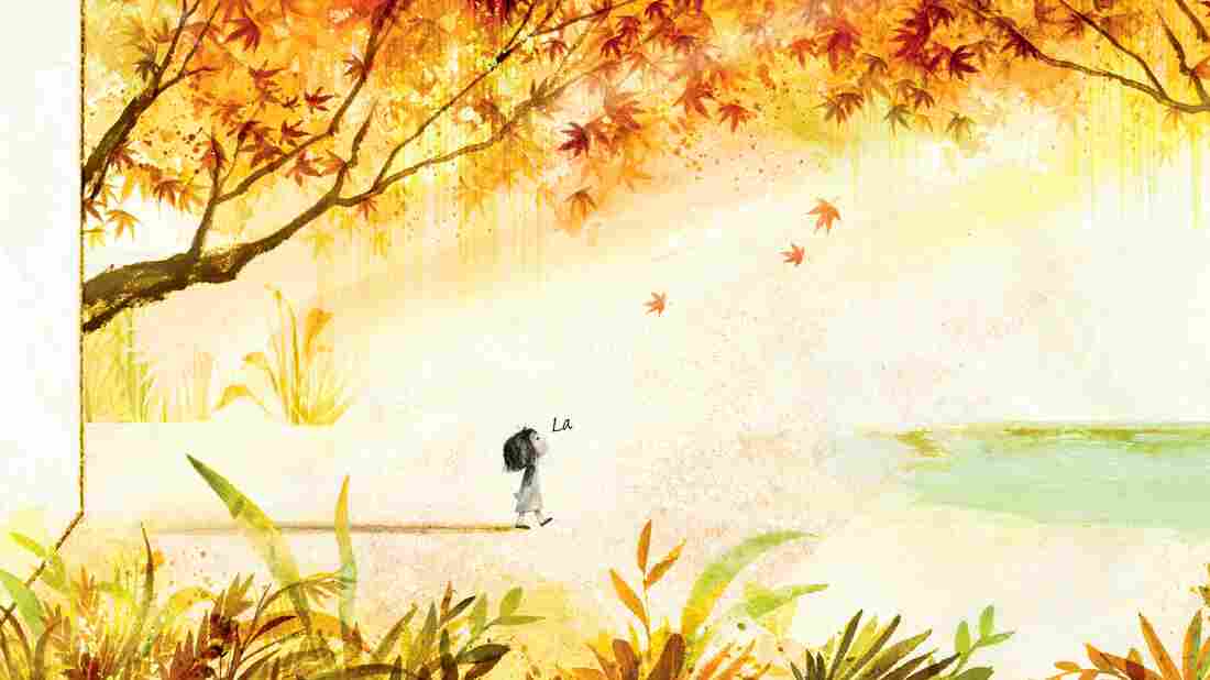 For La La La, Kate DiCamillo gave artist Jaime King a challenge — a manuscript with only one word, "la."