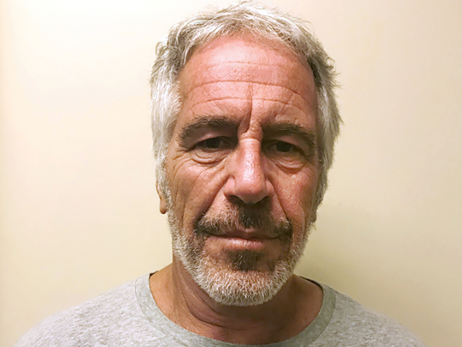Jeffrey Epstein died by suicide, the New York City chief medical examiner ruled Friday. (New York State Sex Offender Registry via AP)