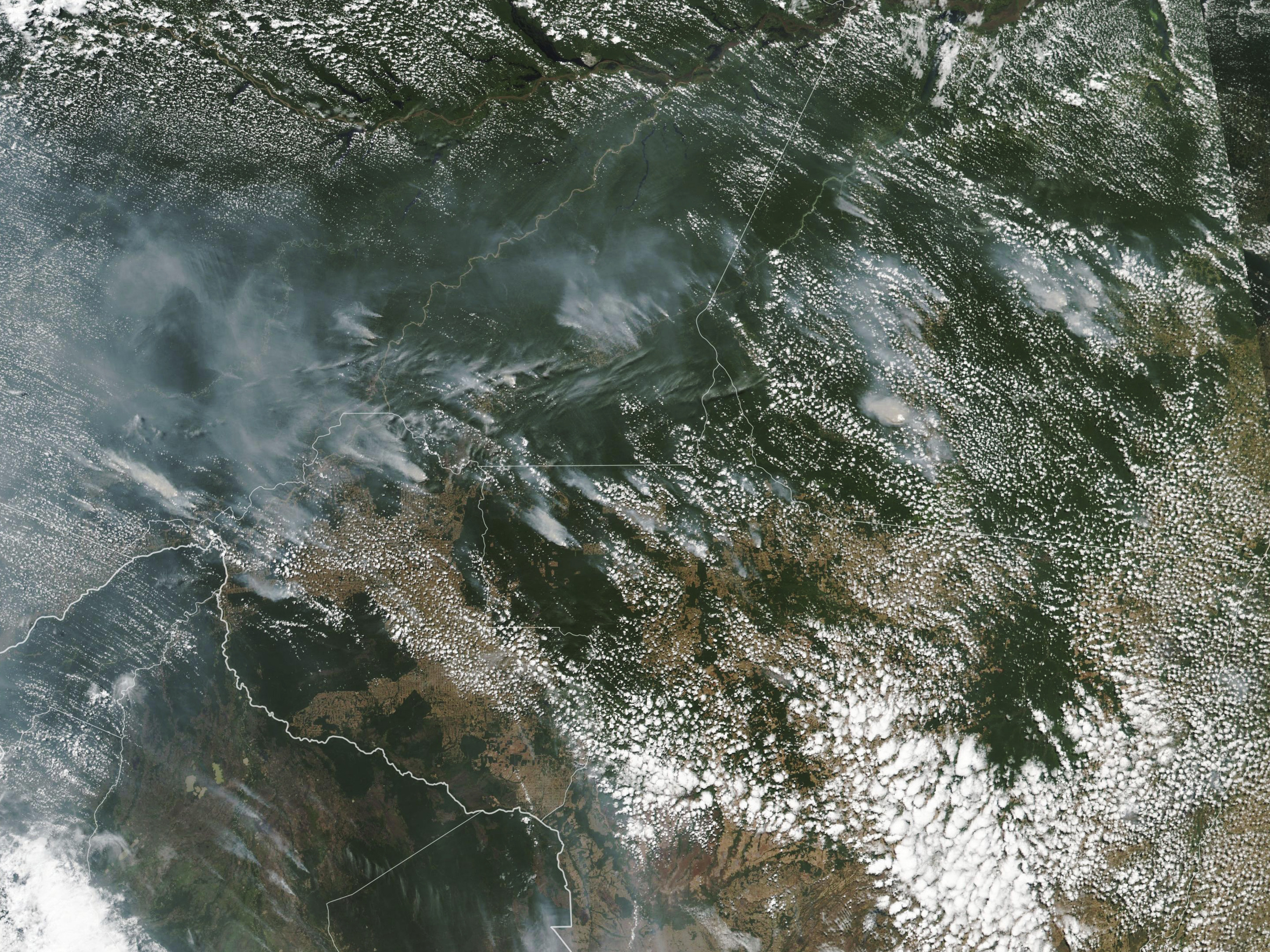 Tens of thousands of fires ravage Brazilian Amazon, where deforestation has spiked