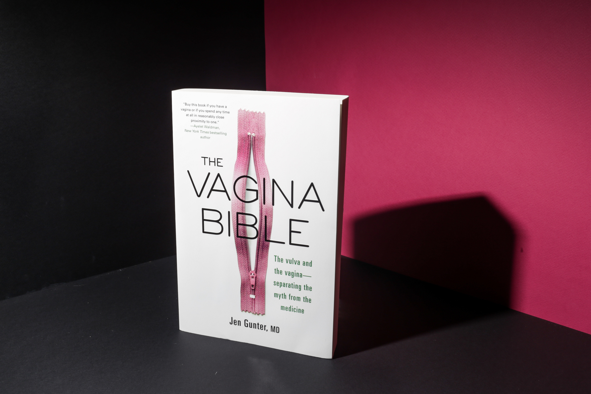 In <em>The Vagina Bible</em>, gynecologist Jen Gunter dispels myths about the female body. (Meredith Rizzo/NPR)