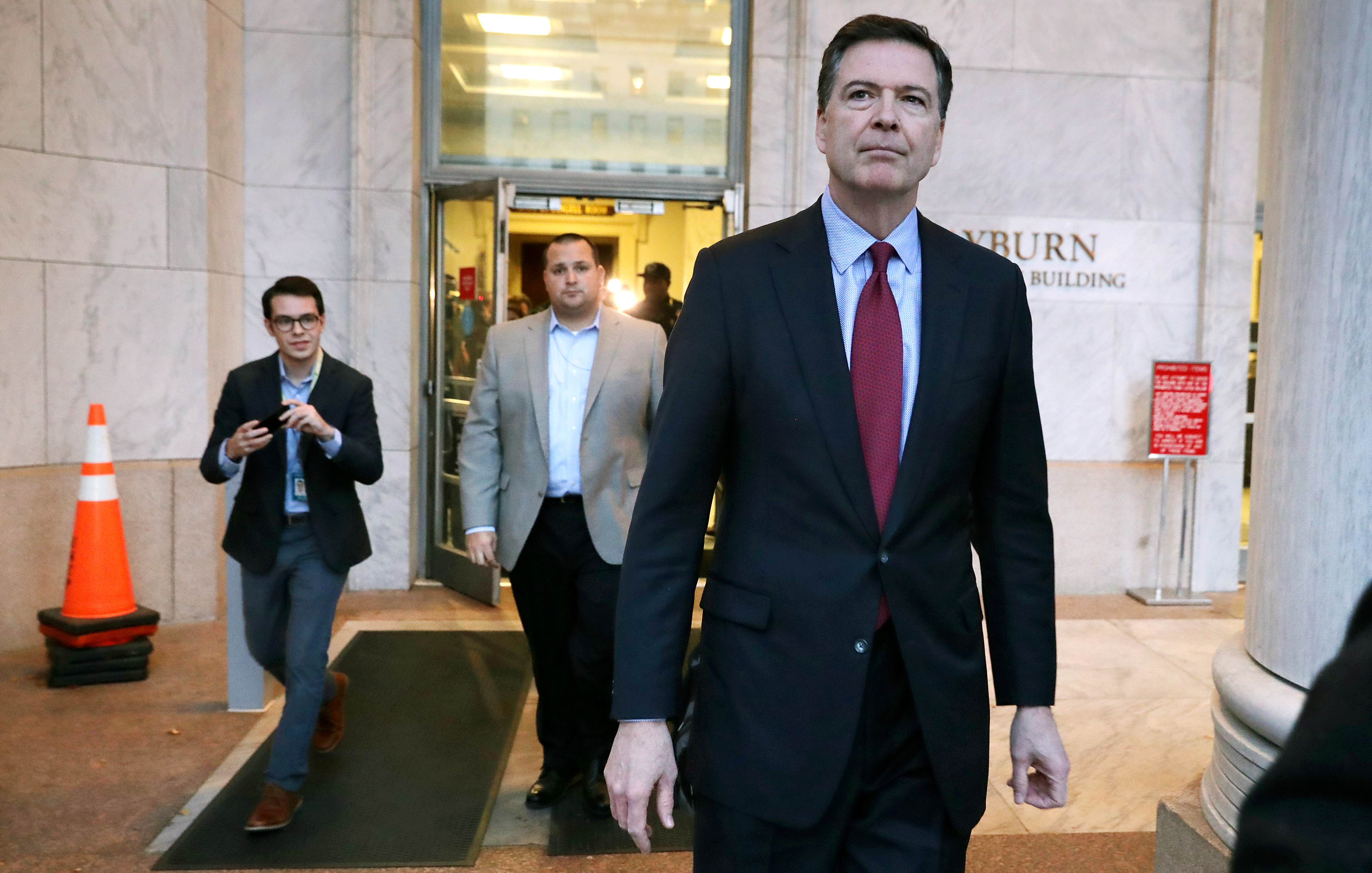 DOJ: Comey violated policy on his Trump memos, but won't be prosecuted 
