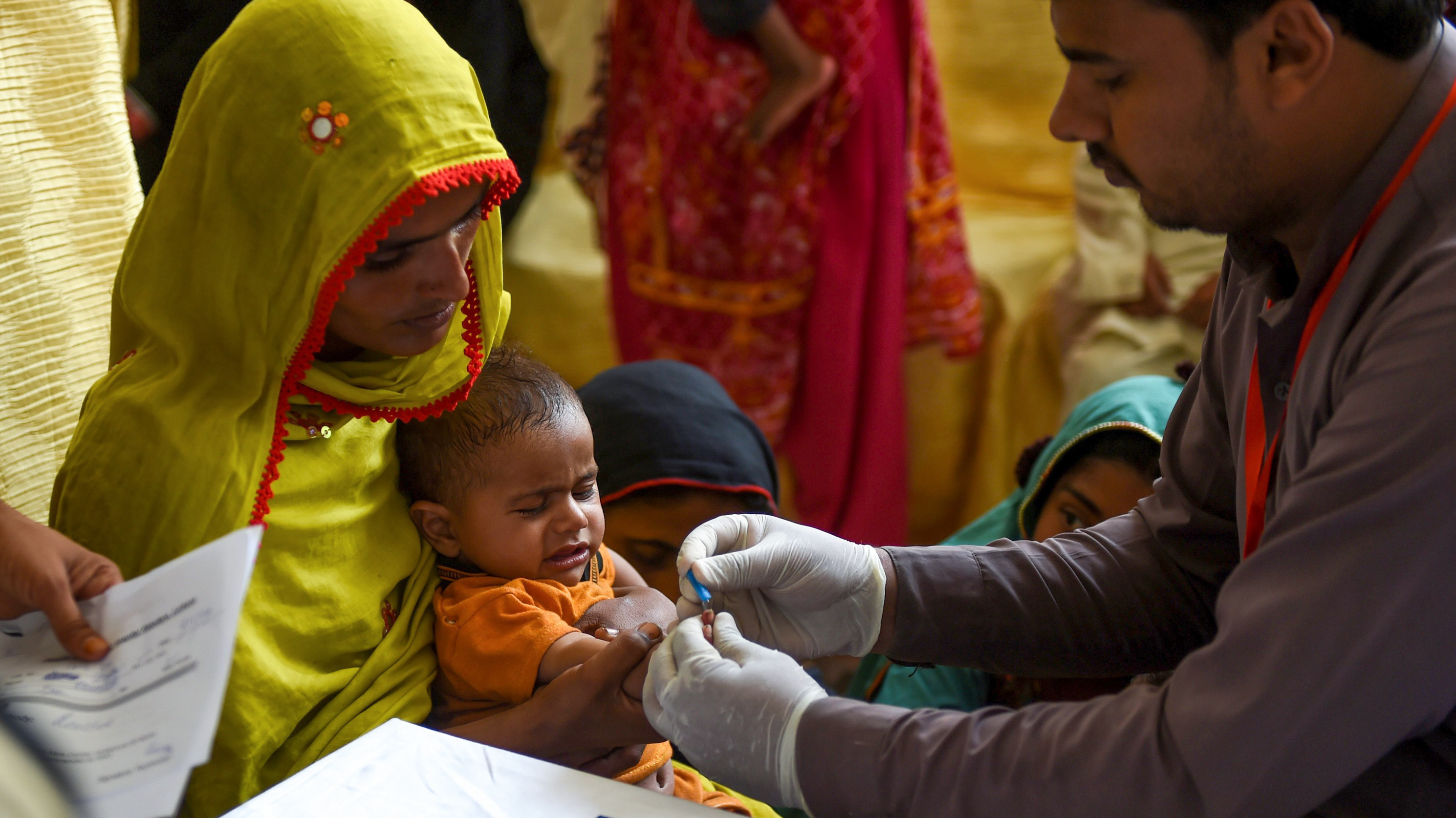 HIV Outbreak In Hundreds Of Pakistani Children Is Under Investigation : Goats and Soda - NPR thumbnail