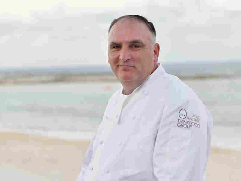 Chef José Andrés attends the weekend opening of the Cove Resort at Atlantis Paradise Island on Nov. 4, 2017, in The Bahamas.