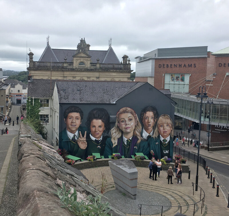 Derry Girls Balances Teen Comedy And Sectarian Conflict In Northern Ireland Npr
