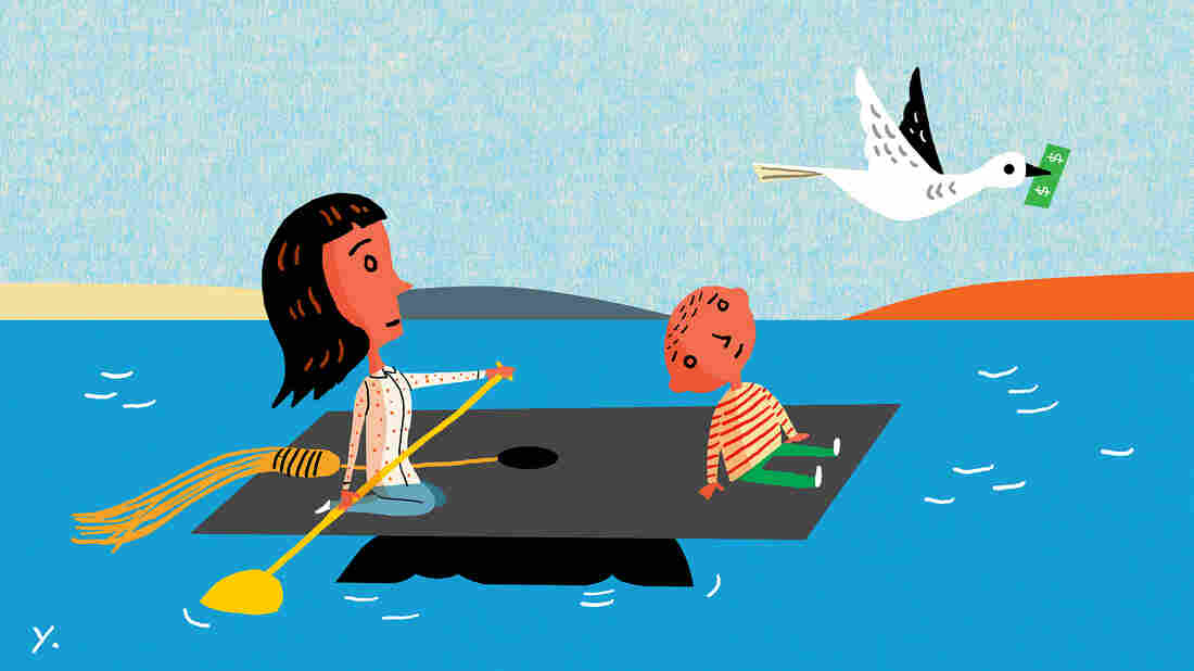 If you start early enough, the money you invest could easily double by the time your kid goes to college.