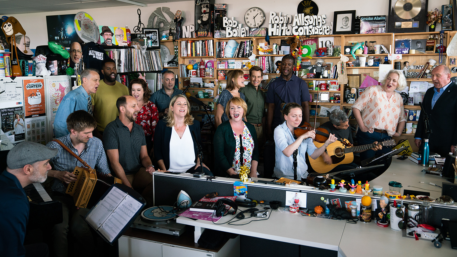 Come From Away Tiny Desk Concert Npr Kcrw