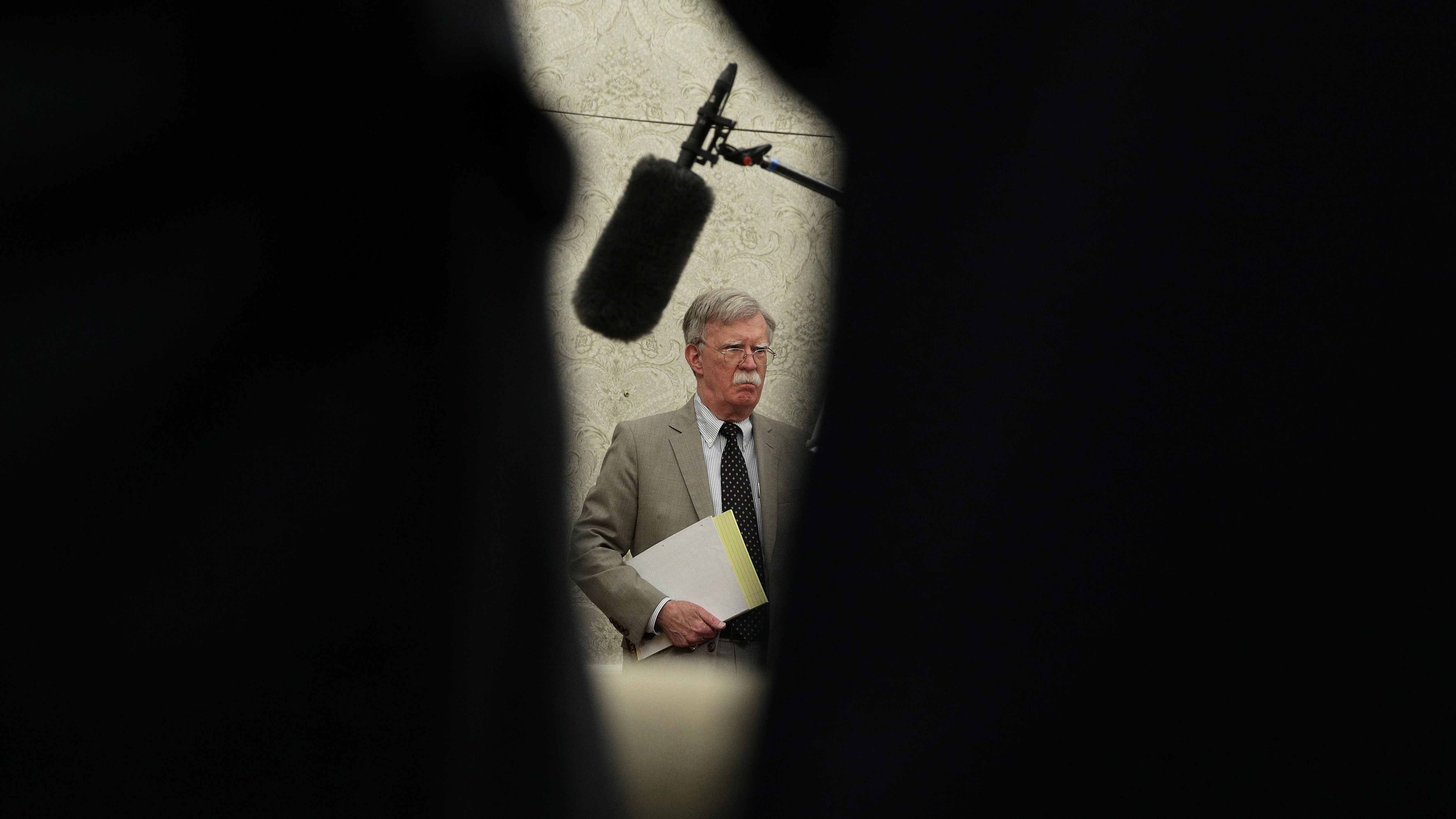 National Security Adviser John Bolton left the Trump administration earlier this week. (Getty Images)