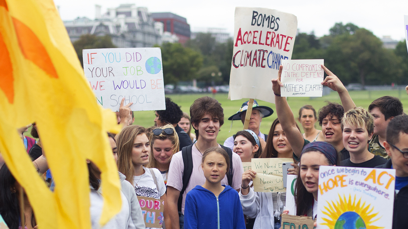 Greta Thunberg To U.S.: 'You Have A Moral Responsibility' On Climate Change