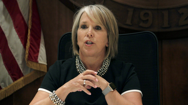 New Mexico Gov. Michelle Lujan Grisham announced a plan on Wednesday to provide free tuition in all of the state