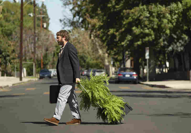 Zach Galifianakis in Between Two Ferns: The Movie.