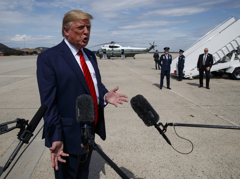 President Trump on Thursday ordered that the number of refugees allowed to resettle in the U.S. in the coming year be cut to 18,000, down from the administration's previous refugee ceiling of 30,000. (Evan Vucci/AP)