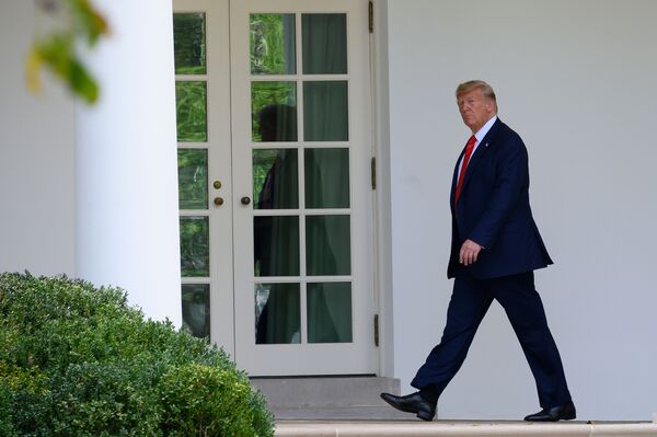 President Donald Trump returns to the White House last week as the Ukraine scandal grew, with an impeachment inquiry launched by Democrats in the U.S. House.