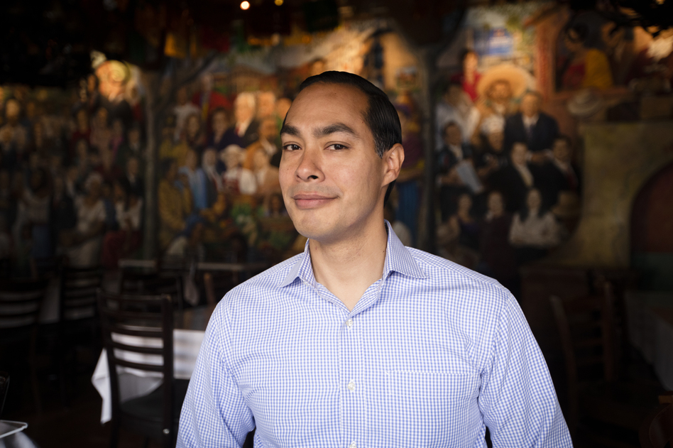 Julián Castro spoke with NPR on Monday about the House impeachment inquiry and why he says President Trump should be removed from office. (Tsering Bista/NPR)