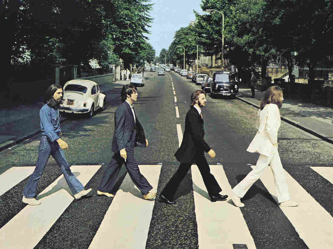The iconic cover art for Abbey Road