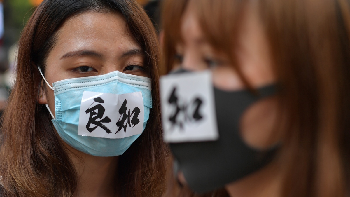 Hong Kong Bans Face Masks At Public Assemblies NPR