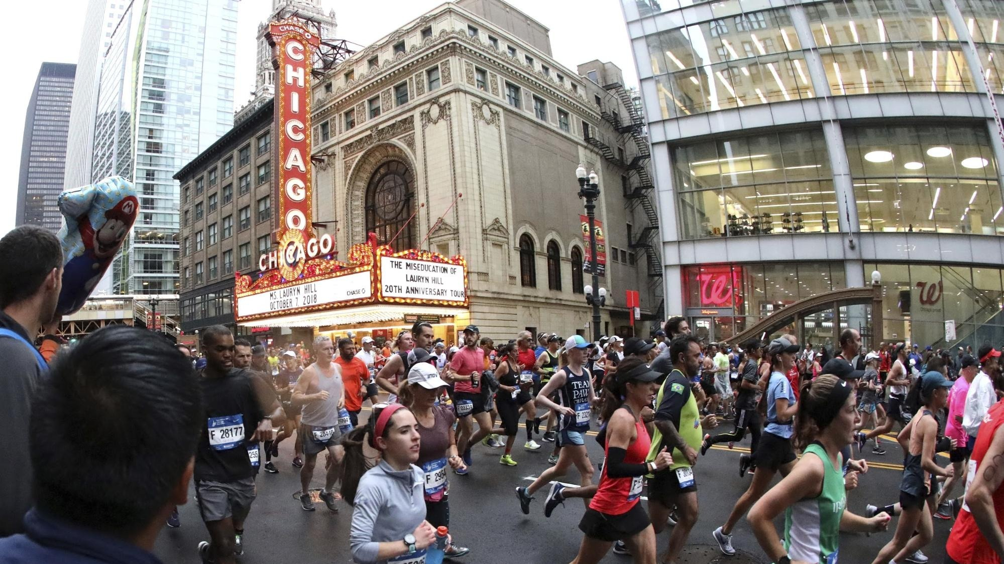 Chicago Marathon Route Map