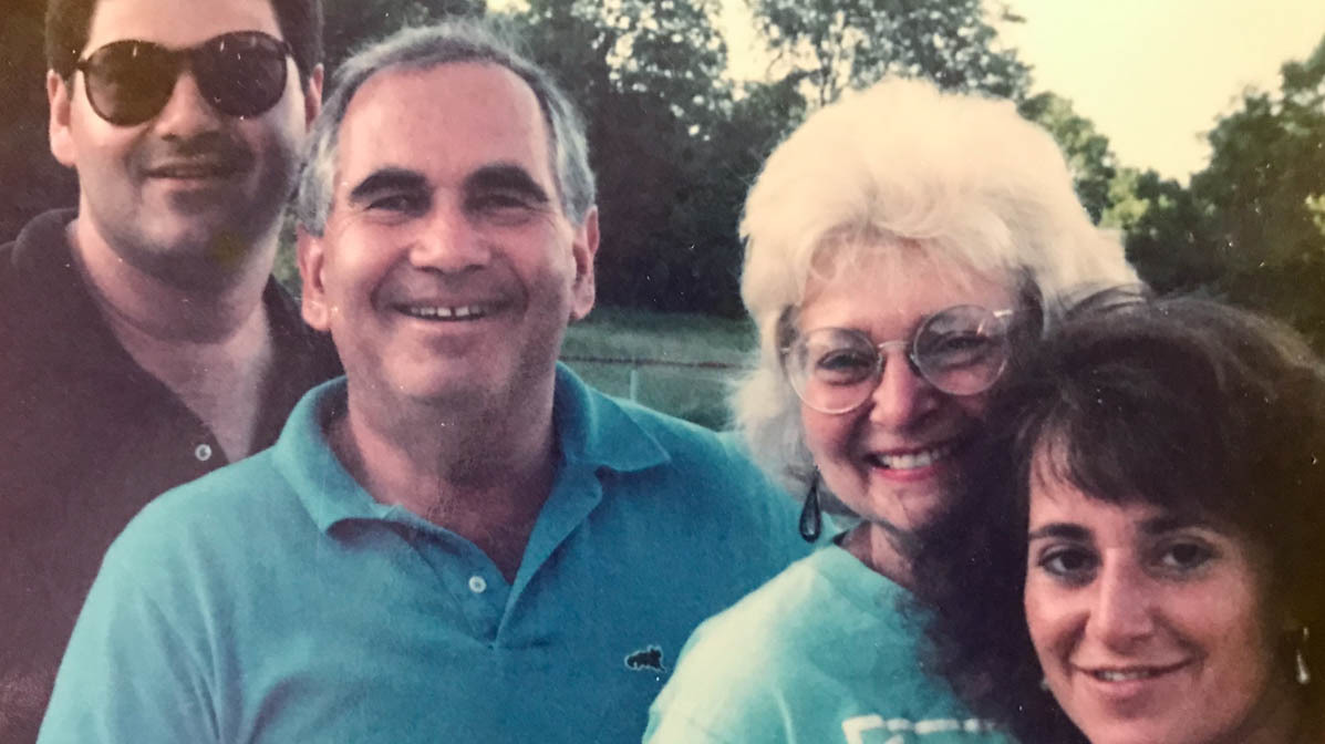 The Feldsteins in 1983 (from left to right): Michael, Bernie, Barbara and Vickie. (Courtesy of the Feldstein family)