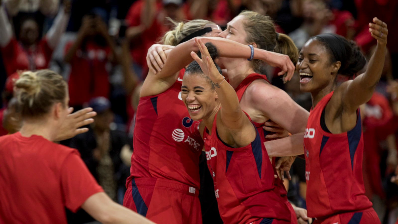 In Photos Washington Mystics Win Team's FirstEver WNBA Title NPR