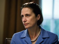 Fiona Hill, a former White House adviser on Russia, is testifying Monday in connection with the House impeachment inquiry of President Trump.