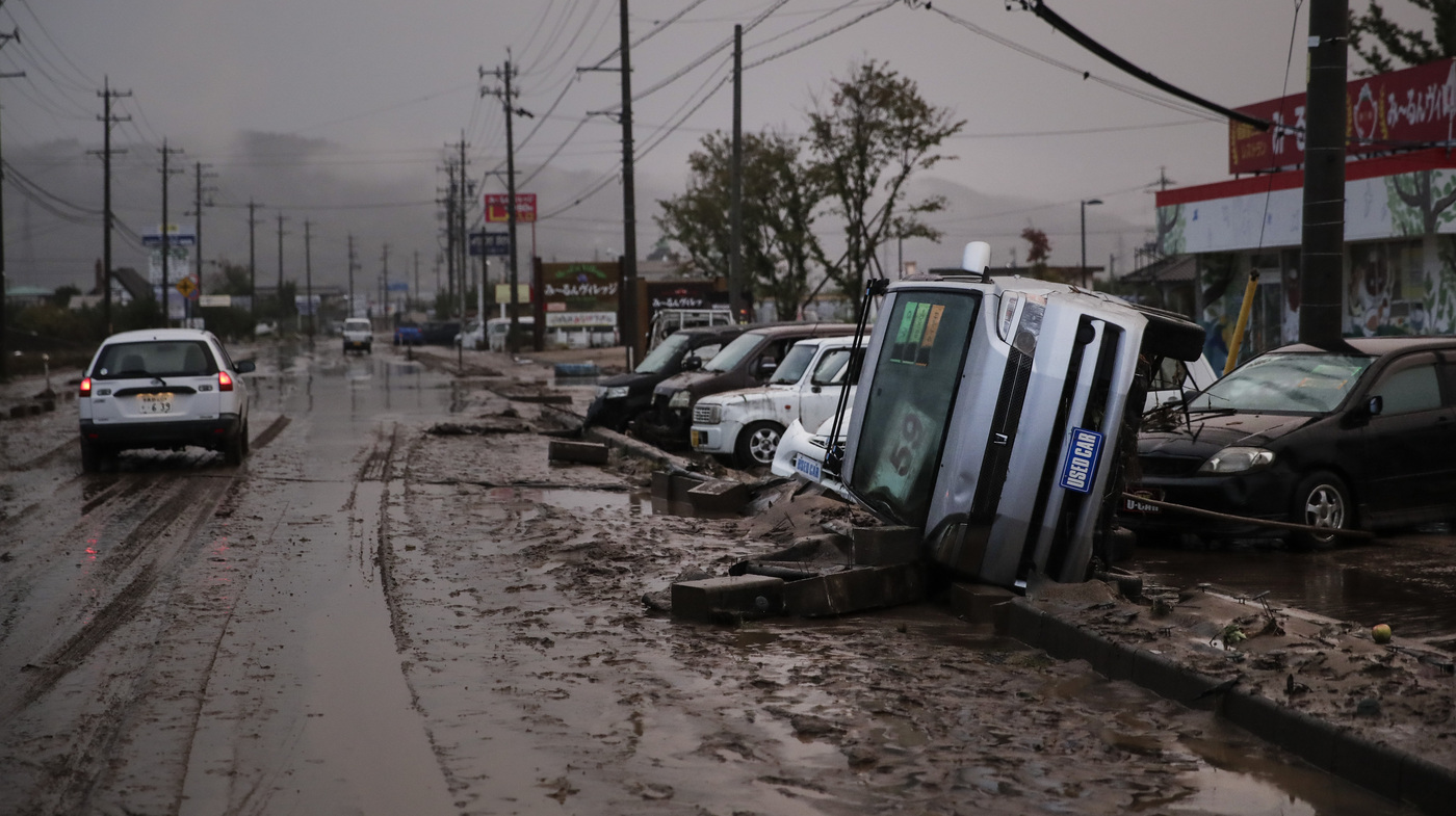 Death Toll Climbs After Typhoon Hits Japan