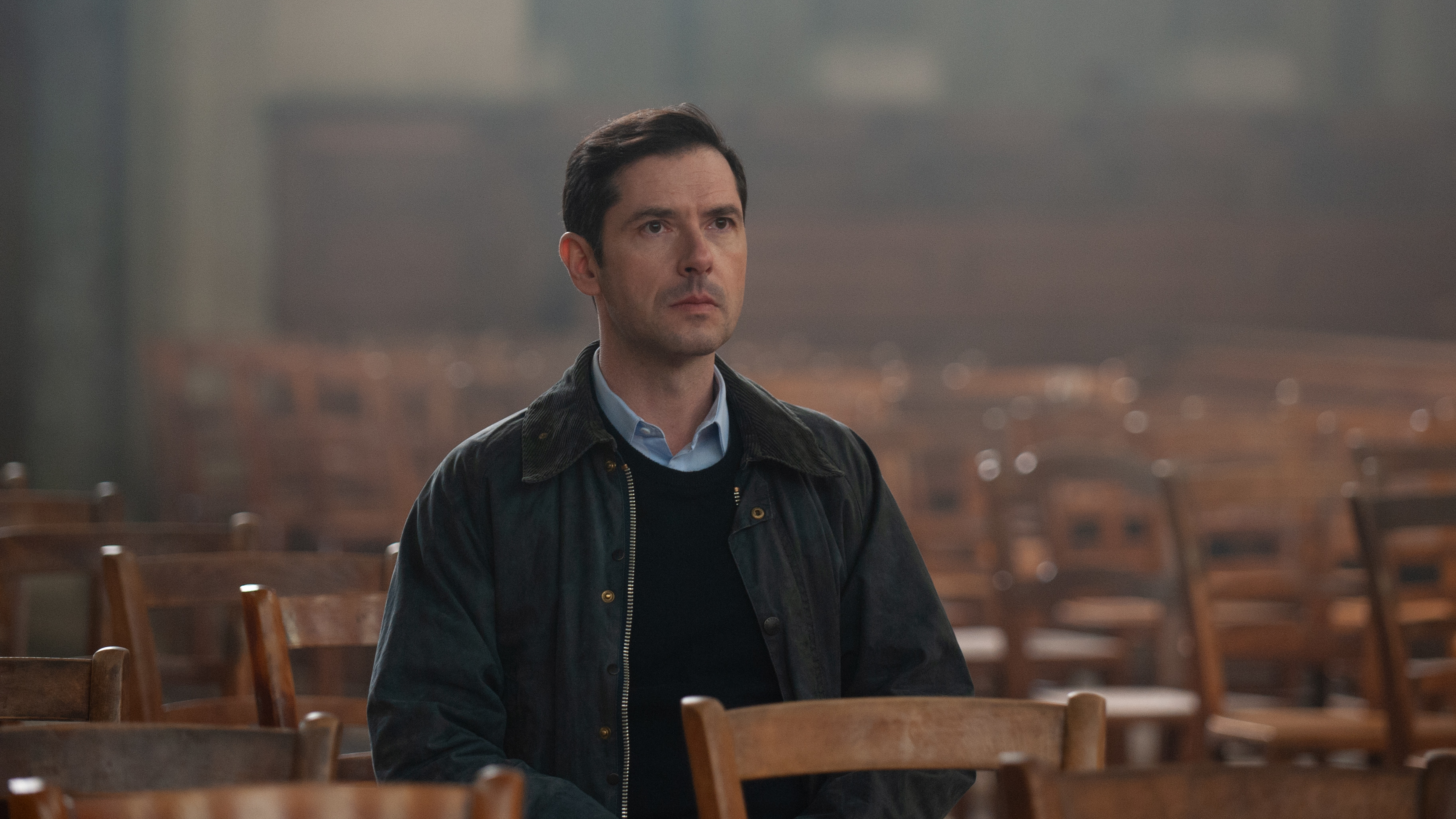 Melvil Poupaud portrays one of the three men speaking out against their childhood priest in François Ozon