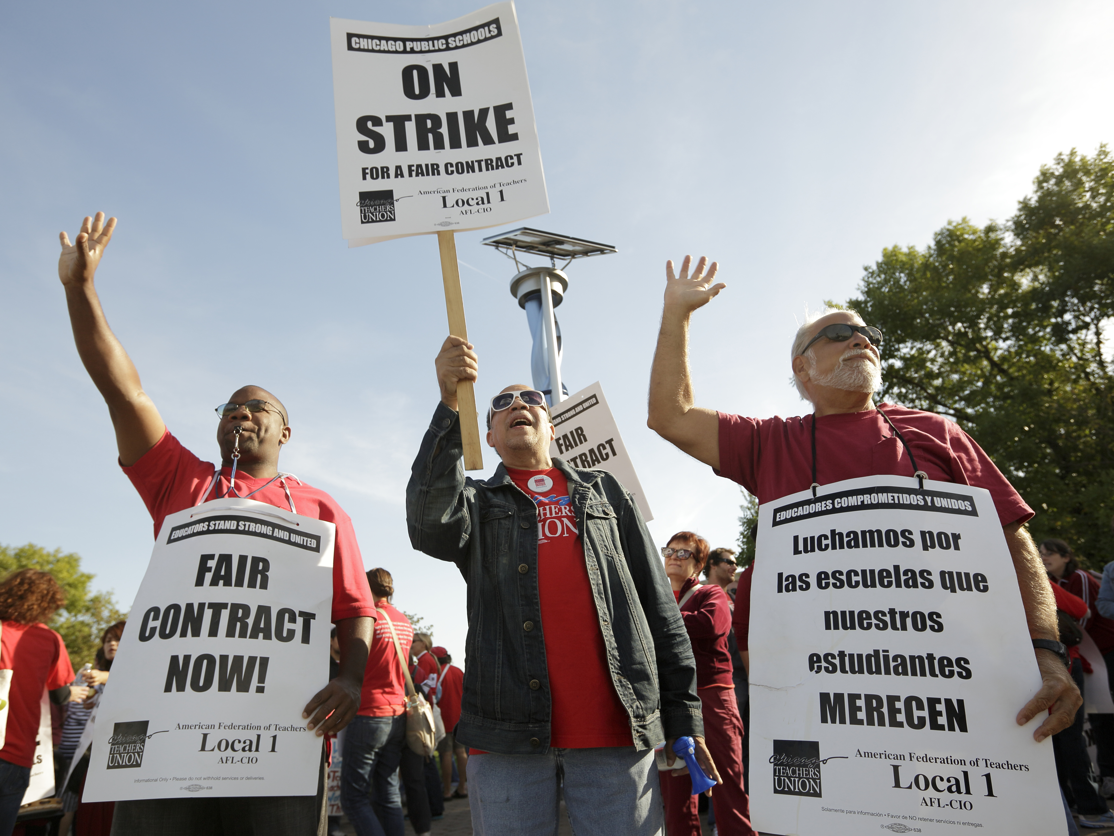 Chicago Teachers Will Go On Strike : NPR