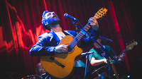 Kevin Johansen performing live at Nuevofest 2019 in Philadelphia.