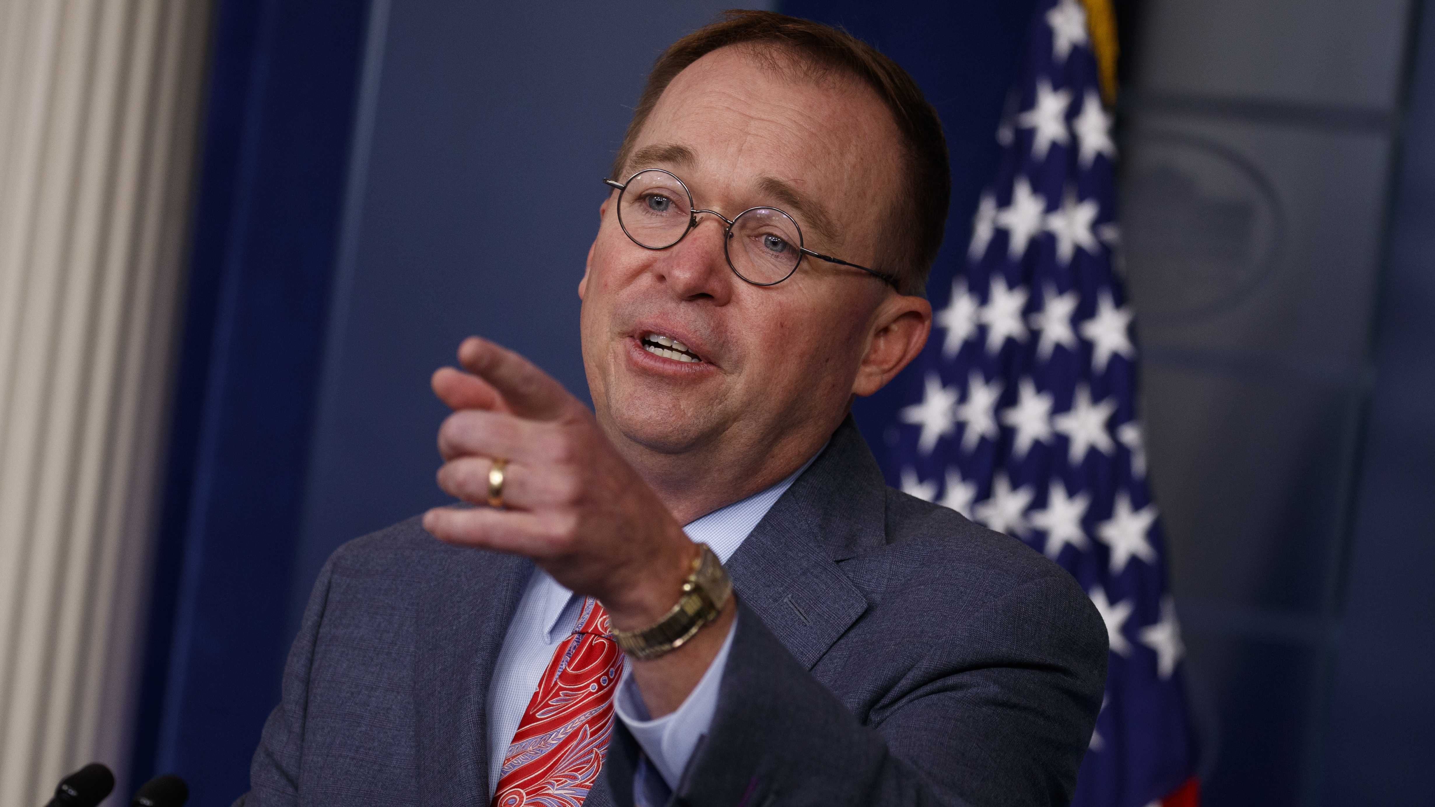 'Get Over It': Politics Is Part Of Foreign Policy, Mulvaney Says