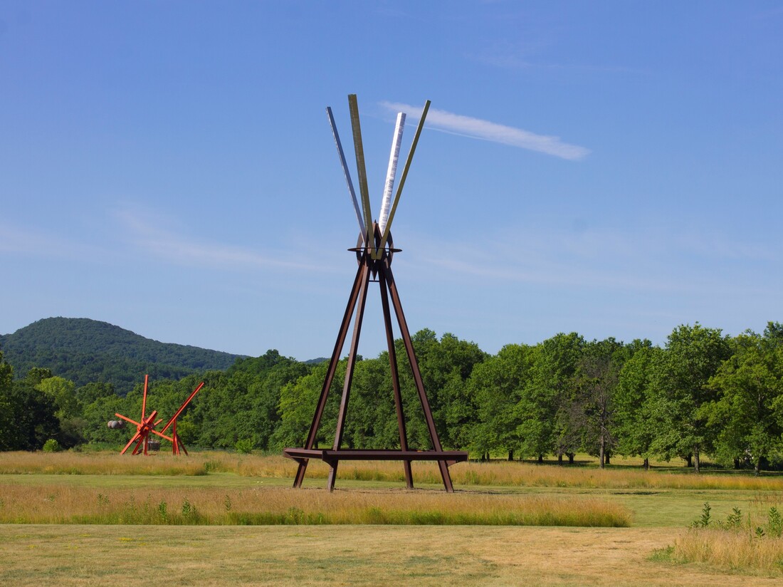 Celebrated Sculptor Mark di Suvero Installs His Largest Work : NPR