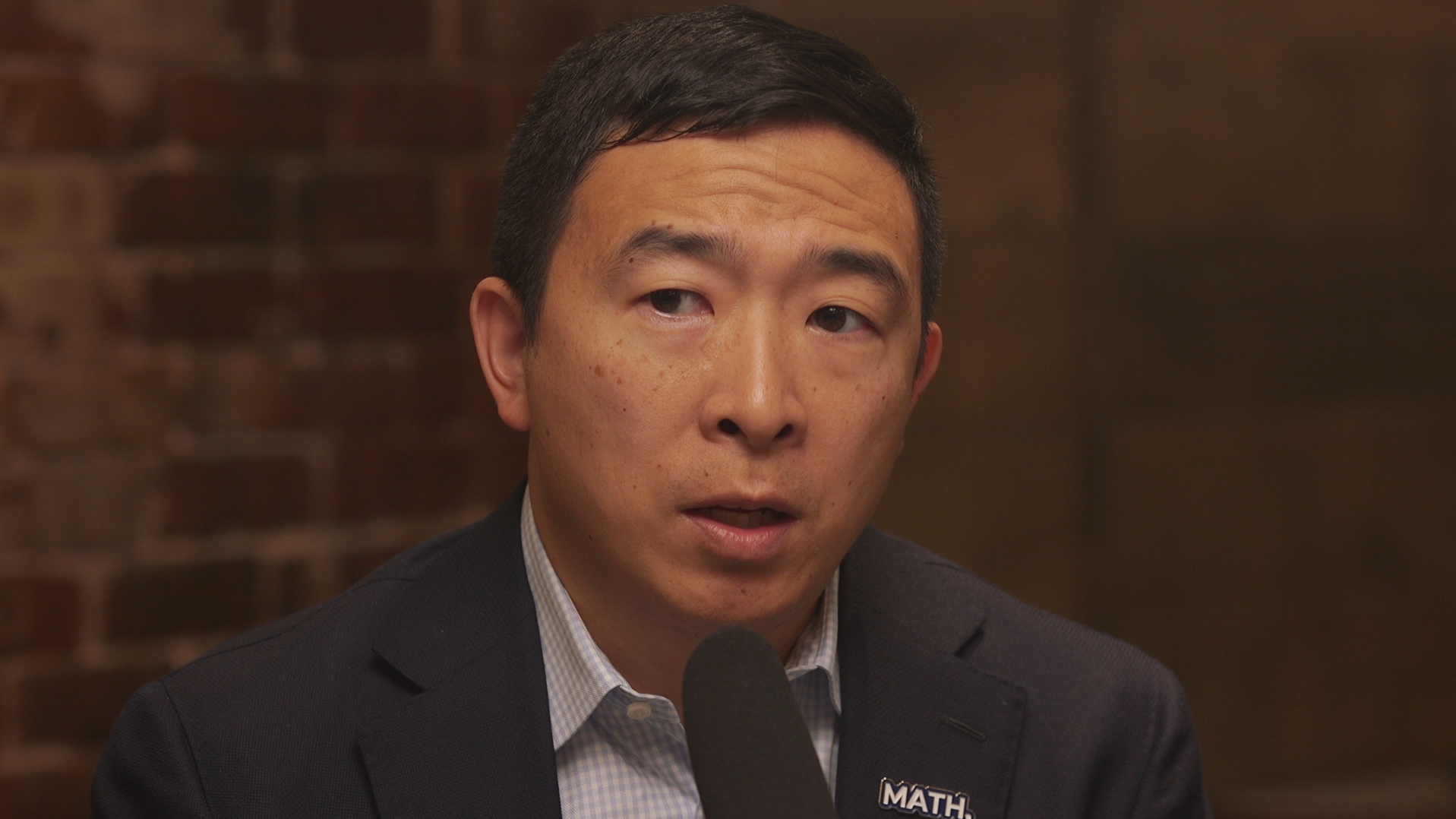 Andrew Yang Says There Is No Guarantee Impeaching Trump Will Be Successful