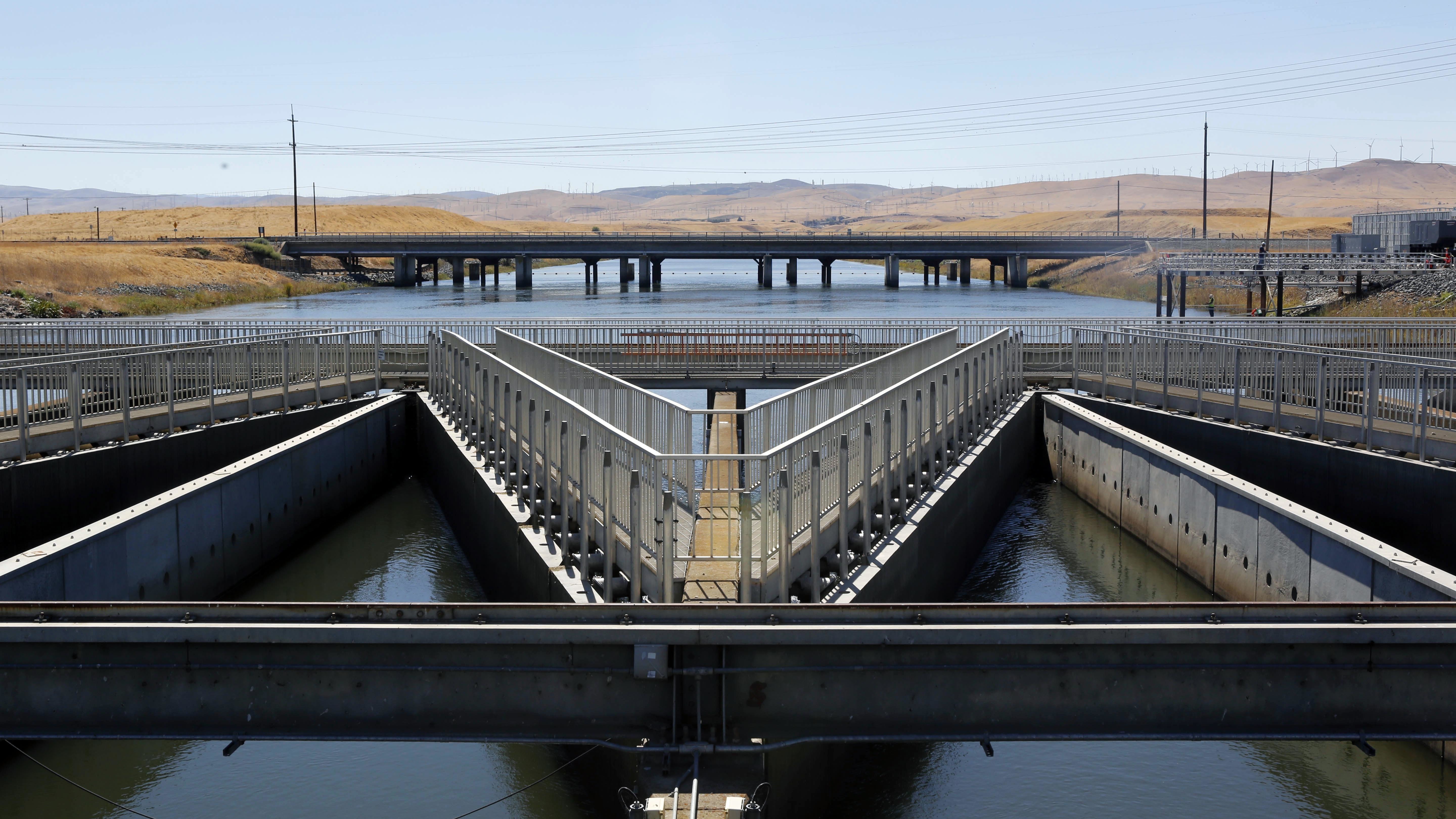 Trump plan would send water to California farms, weaken protections for fish. - NPR