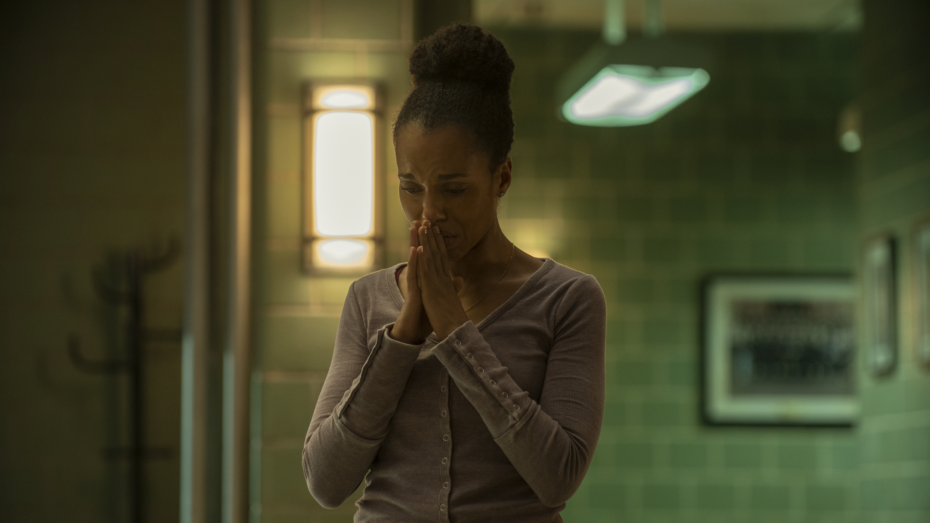 Kerry Washington reprises her role of Kendra from the 2018 Broadway play in Netflix