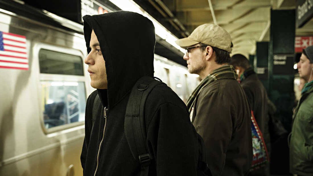 Download Mr. Robot Climactic Scene from Season 1 Wallpaper