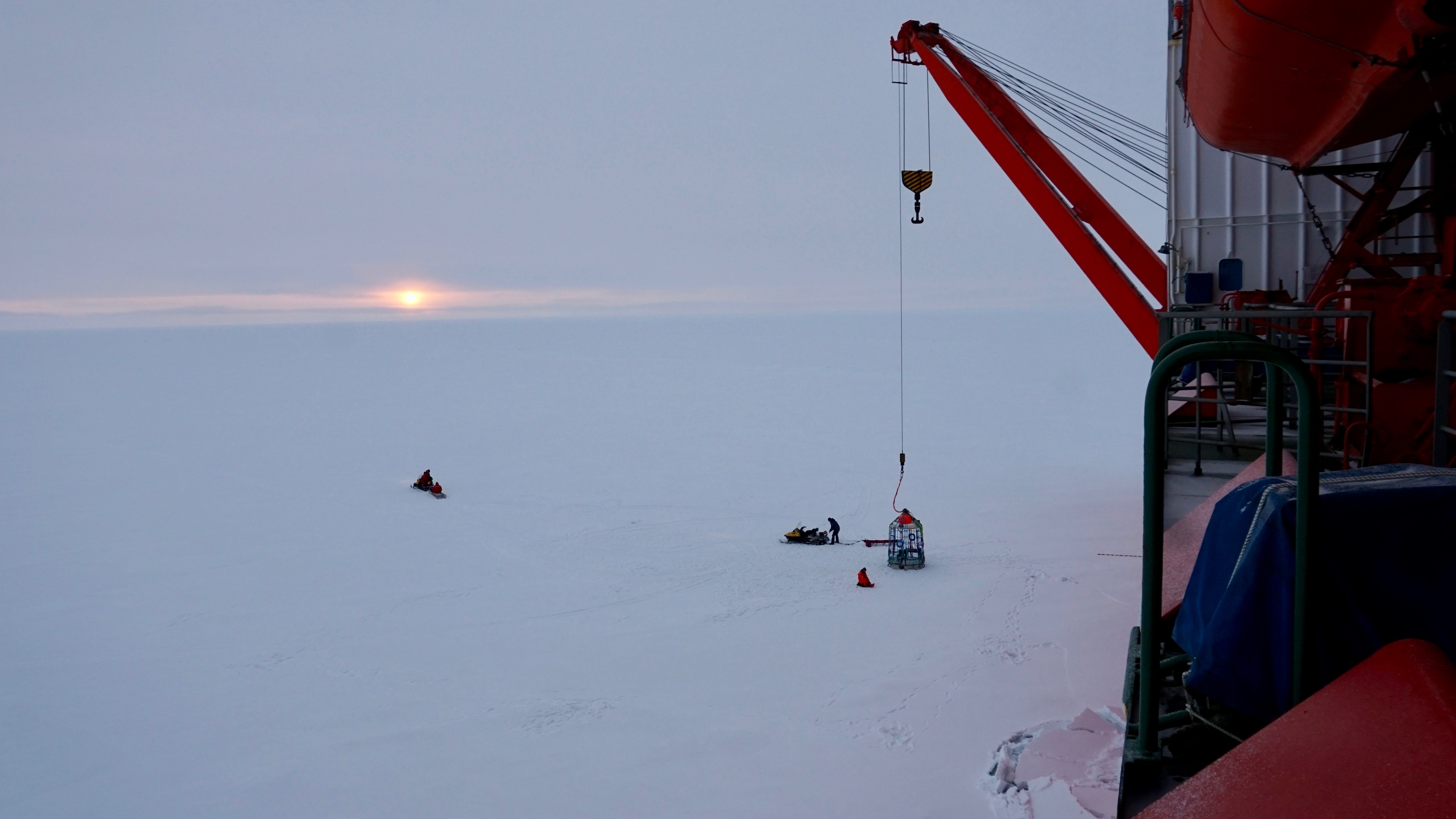 Research Ship Attaches To Arctic Ice To Study Changing Climate : NPR