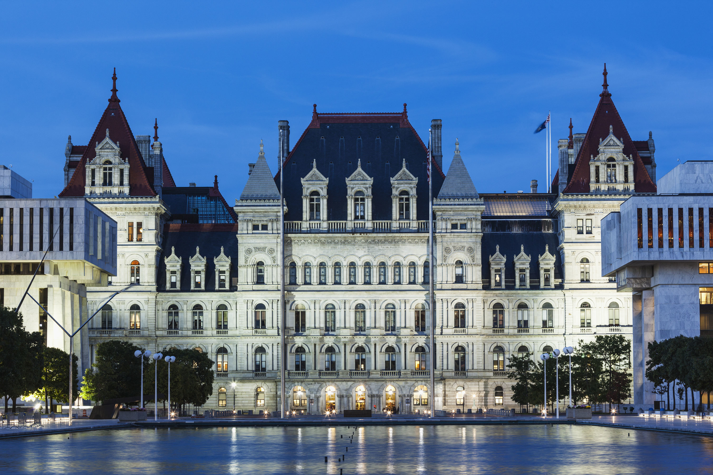 In 2015, the New York legislature in Albany passed a law to end the practice of surprise medical billing. Research suggests overall health care costs have risen as a result. (Getty Images)
