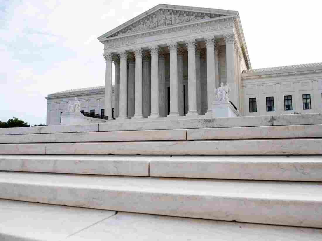 The US Supreme Court is seen on the first day of a new term in Washington, DC, October 7, 2019.